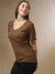 Campus Sutra Women Striped Stylish Casual Tops