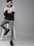 Men Colorblocked Full Sleeve Stylish Casual Hooded Sweatshirt