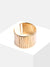 Sohi Women Gold-toned Cuff Bracelet