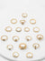 Designer Gold Plated Set Of 15 Rings