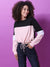 Campus Sutra Women Colorblock Stylish Casual Sweatshirts