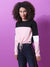 Campus Sutra Women Colorblock Stylish Casual Sweatshirts