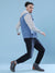Men Colorblock Full Sleeve Stylish Casual Denim Jacket
