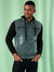 Campus Sutra Men Colorblock Full Sleeve Stylish Casual Denim Jacket
