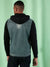 Campus Sutra Men Colorblock Full Sleeve Stylish Casual Denim Jacket
