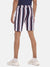 Campus Sutra Men Striped Stylish Sports & Evening Shorts