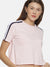 Campus Sutra Women Solid Stylish Casual Crop Top