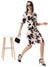 Women Stylish Floral Design & Front Drawstring Casual Dresses