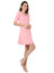 Women Pink Stylish A-line Dress