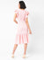 Campus Sutra Women Solid Stylish Pink Casual Dress