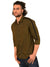 Men Solid Stylish New Trends Casual Spread Shirt