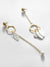 Gold Plated Pearl Beaded Drop Earring