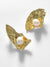 Gold Plated Butterfly Shaped Earring