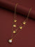 Pack Of 2 Gold Plated Butterfly Shaped Necklace