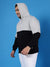 Instafab Plus Men Colorblock Stylish Casual Hooded Sweastshirts