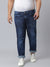 Men Solid Regular-fit Denim Jeans
