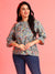 Instafab Plus Size Women Floral Stylish Casual Top