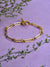 Sohi Women Gold-toned Brass Gold-plated Link Bracelet
