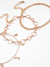 Sohi Women 3 Gold-toned Charm Bracelet
