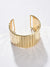 Sohi Women Gold-toned Cuff Bracelet