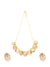 Sohi Gold-plated Pearl Choker  Earring Set