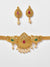 Sohi Gold-plated  Pink Jewellery Set