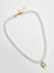 Sohi White Gold-toned Brass Gold-plated Chain