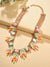 Sohi Multicoloured Gold-plated Necklace