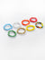 Sohi Multicoloure Pack Of 8 Trendy Designer Beaded Ring