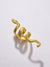 Sohi Gold-plated Snake Design Ring
